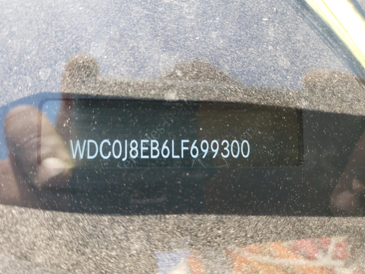 2020 Mercedes-Benz Glc Coupe 300 4Matic VIN: WDC0J8EB6LF699300 Lot: 56514305