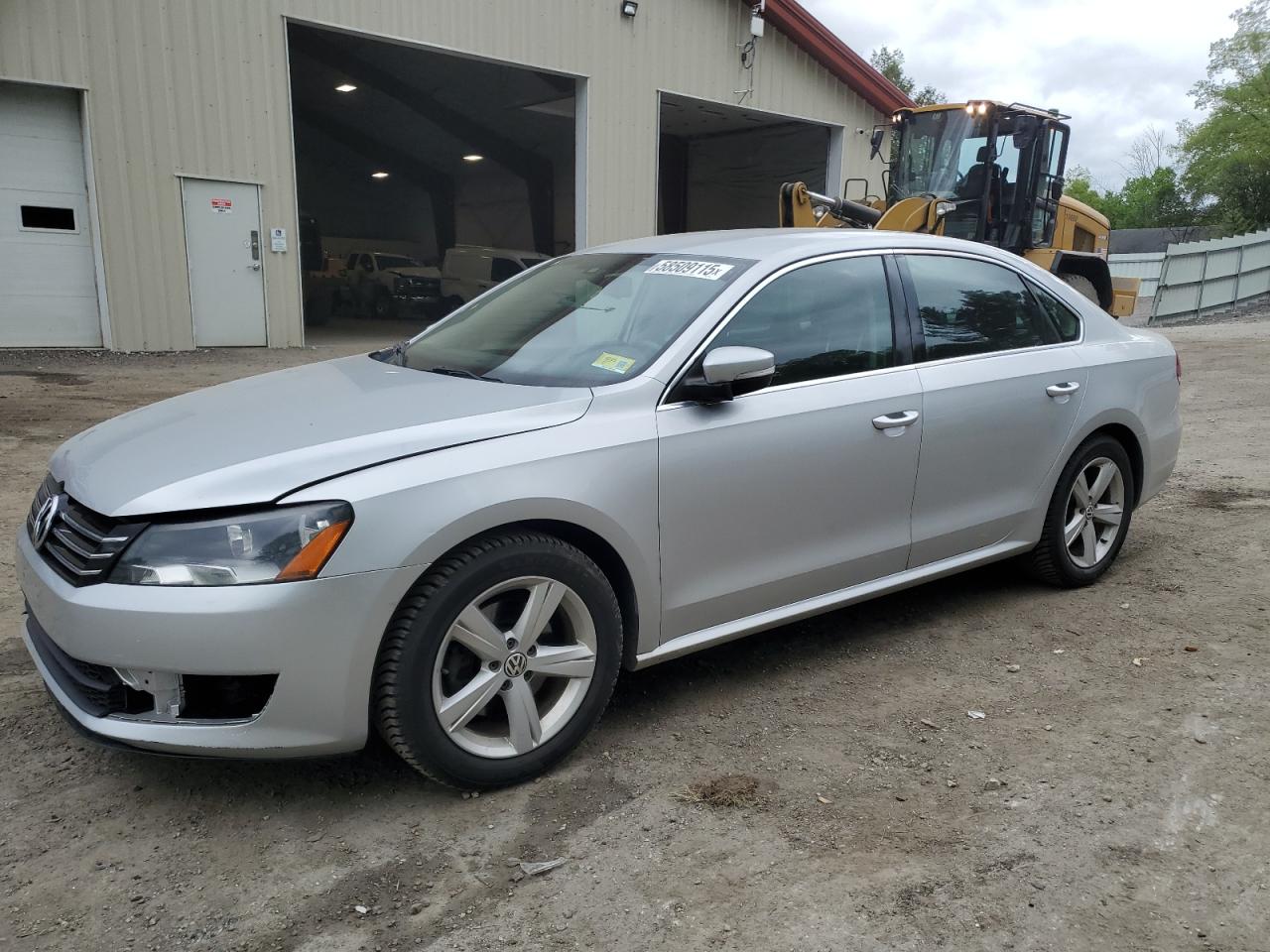 2013 Volkswagen Passat Se for Sale in Center Rutland, VT - Front End