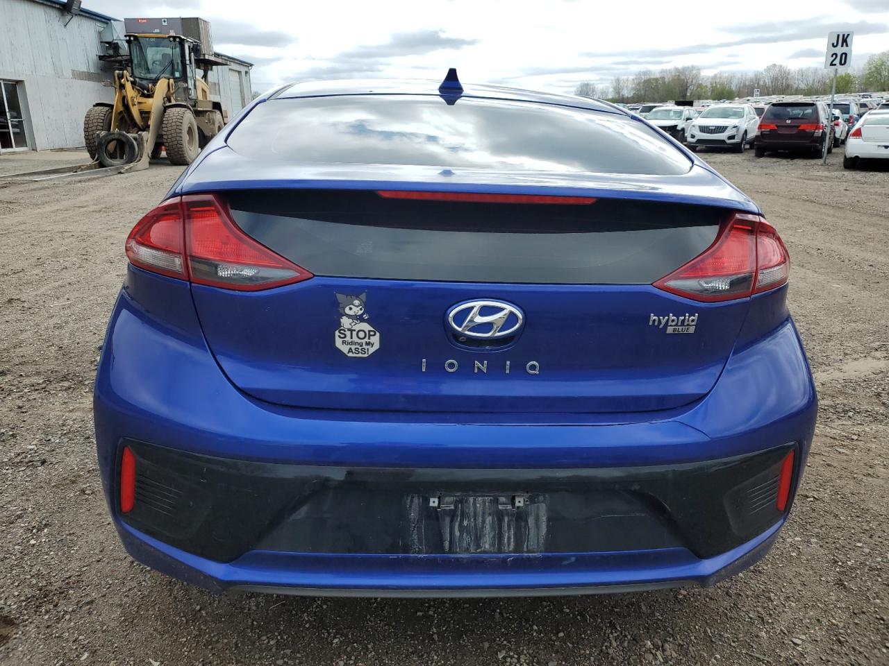 2019 Hyundai Ioniq Blue VIN: KMHC65LC8KU171021 Lot: 55123015