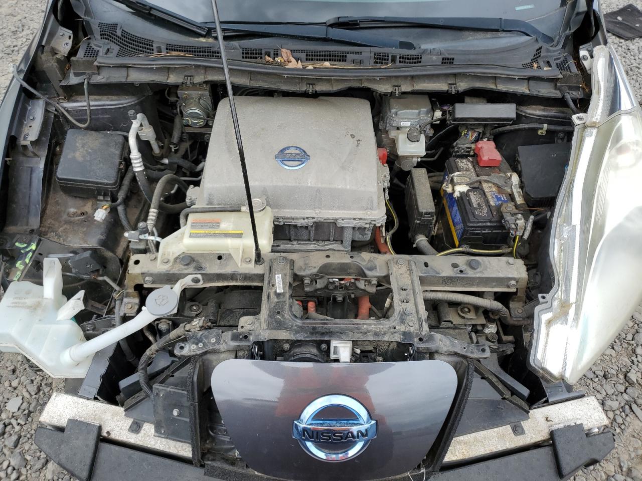 2013 Nissan Leaf S VIN: 1N4AZ0CP5DC401413 Lot: 57150495