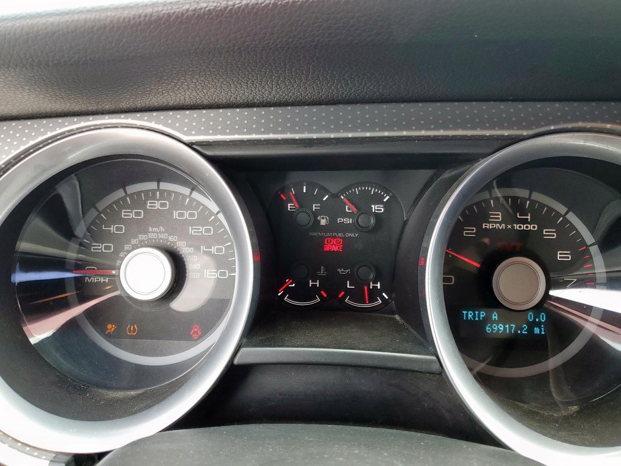 2010 Ford Mustang Shelby Gt500 VIN: 1ZVBP8JS1A5166659 Lot: 57502925