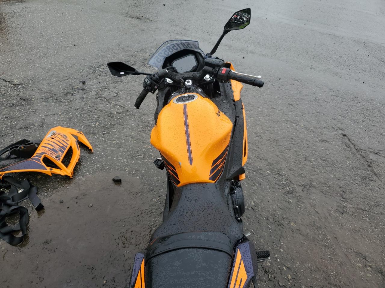 2025 Kawasaki Ex650 P VIN: ML5EXEP12SDAE1084 Lot: 58158525