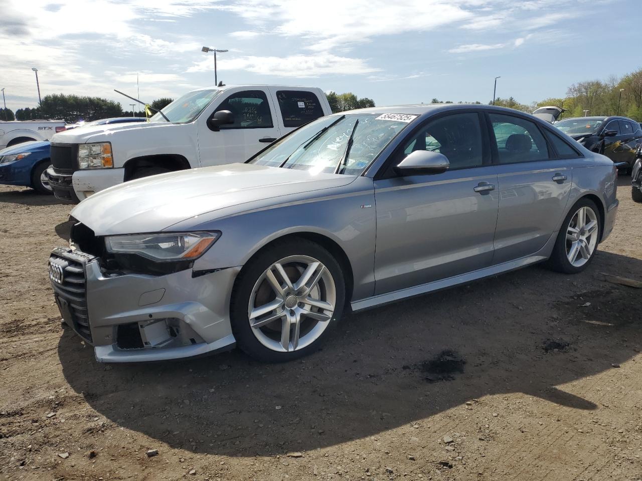2016 Audi A6 Premium للبيع في East Granby، CT - Front End
