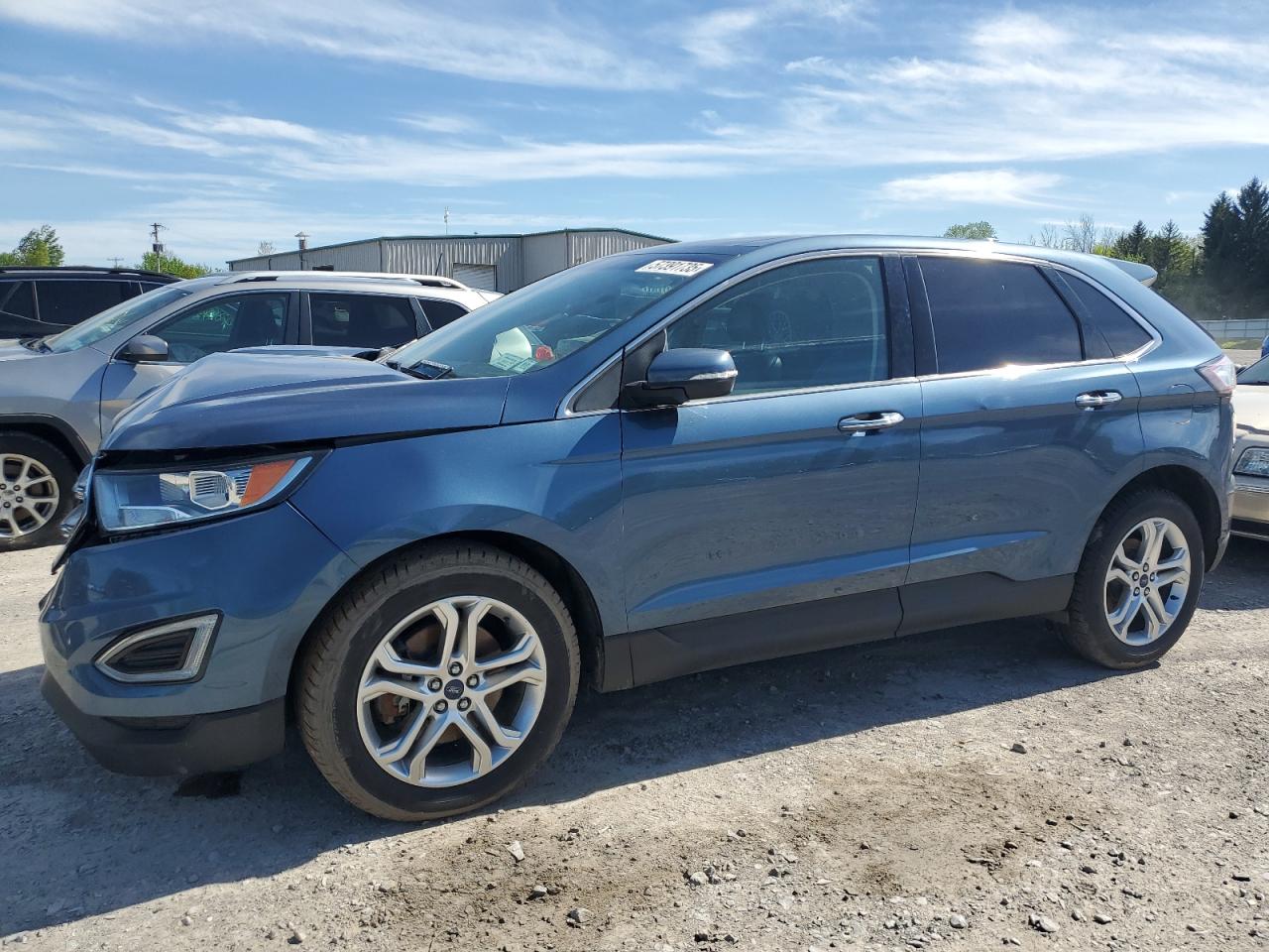 2018 Ford Edge Titanium for Sale in Leroy, NY - Front End