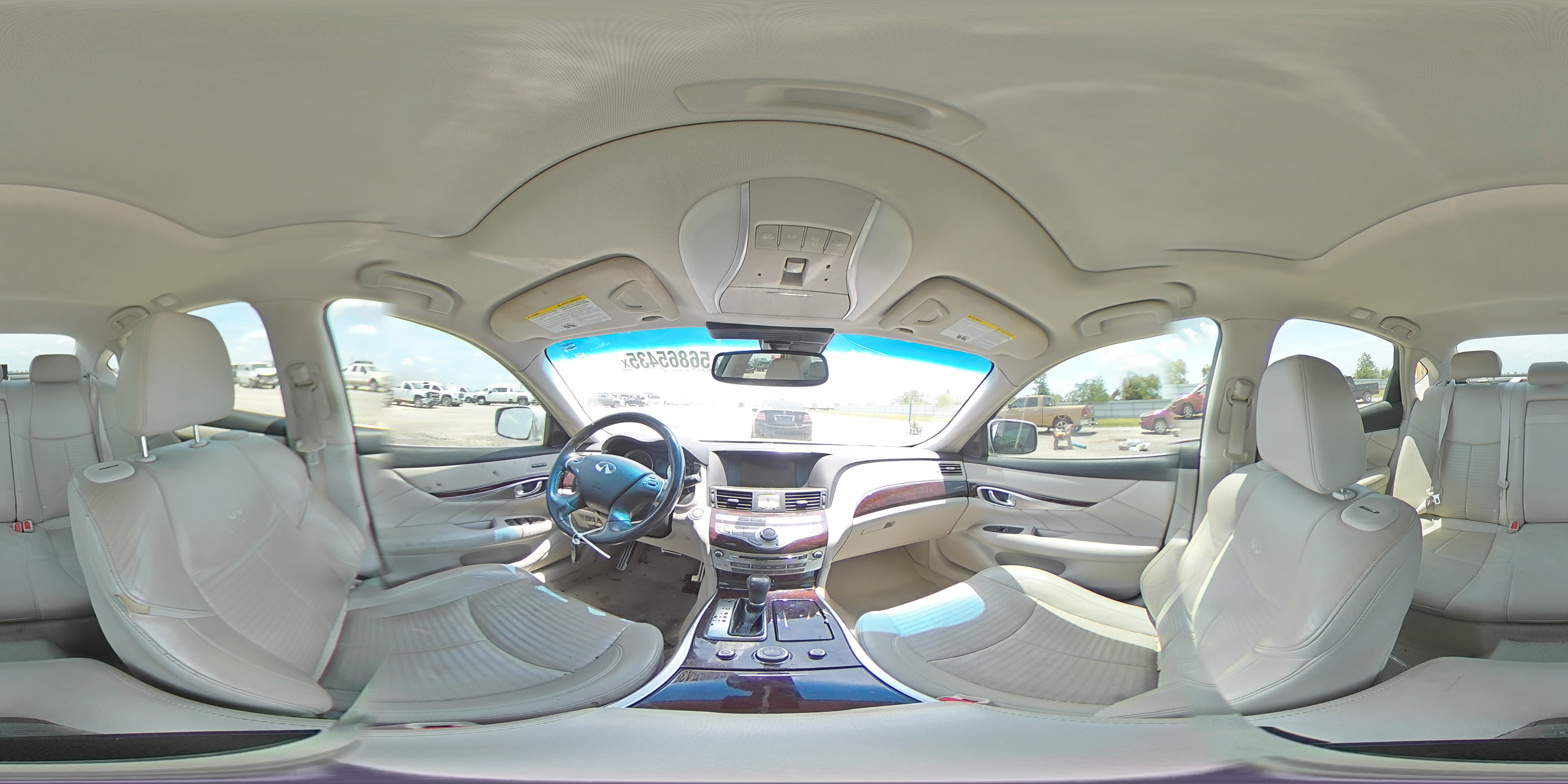 2011 Infiniti M37 VIN: JN1BY1APXBM320296 Lot: 56865435