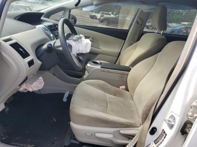  TOYOTA PRIUS 2012 Белый