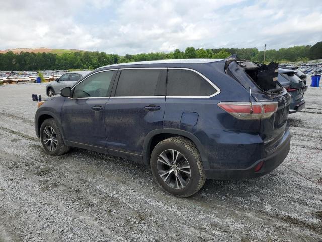Parquets TOYOTA HIGHLANDER 2016 Granatowy