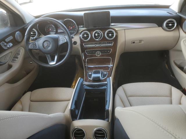 Sedans MERCEDES-BENZ C-CLASS 2016 Brown
