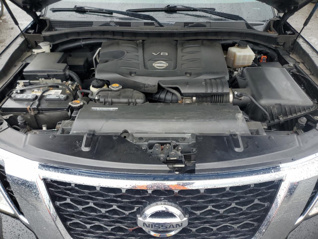2017 Nissan Armada Sv VIN: JN8AY2NC0H9508086 Lot: 56828275