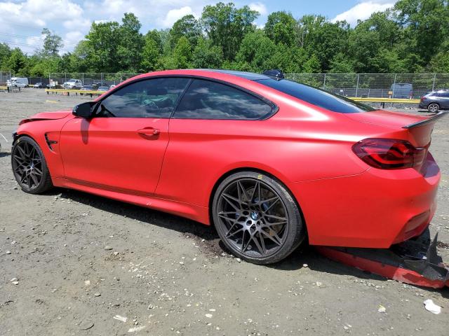  BMW M4 2020 Красный