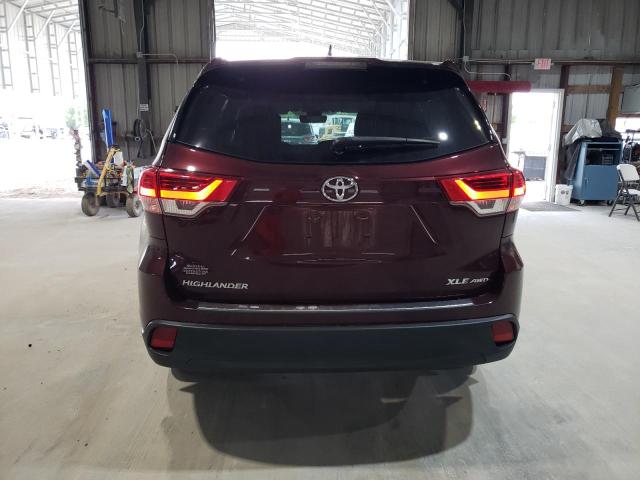  TOYOTA HIGHLANDER 2019 Maroon