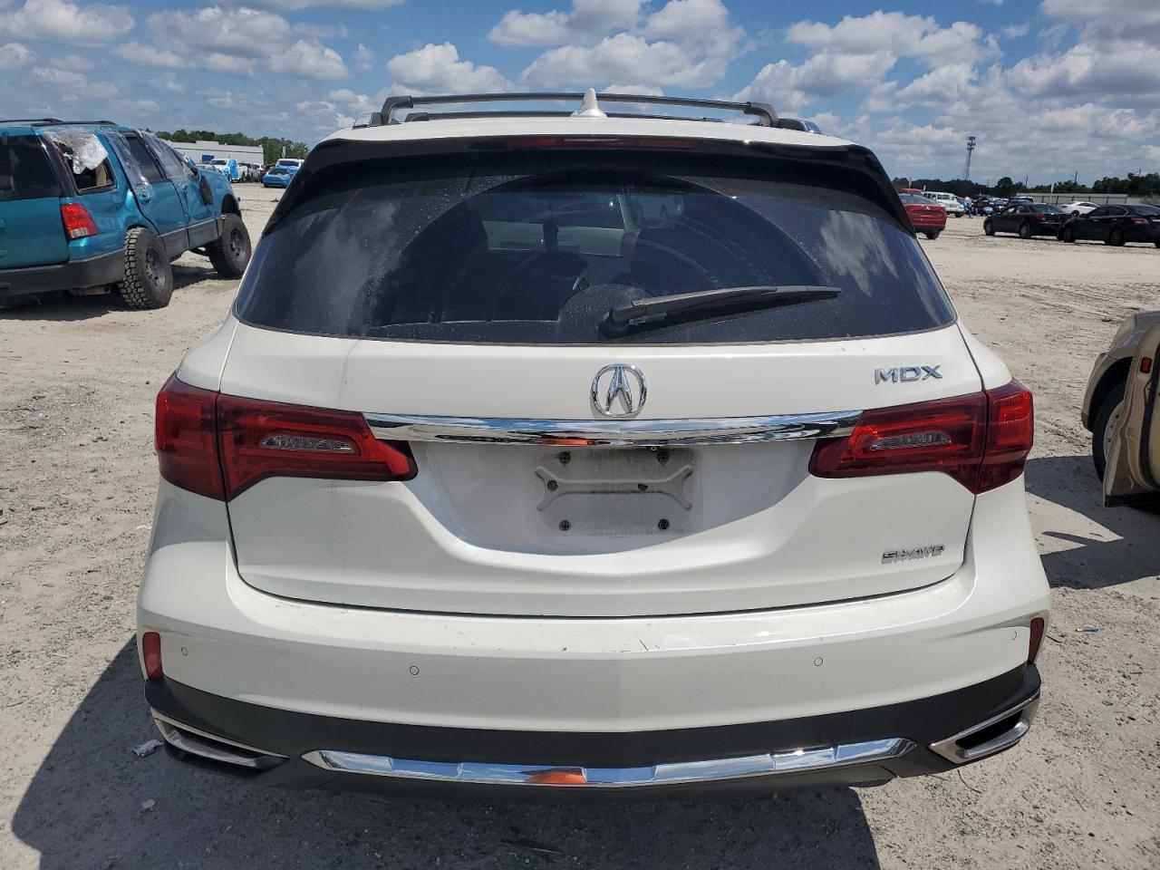 2017 Acura Mdx Advance VIN: 5FRYD4H80HB019605 Lot: 57058275