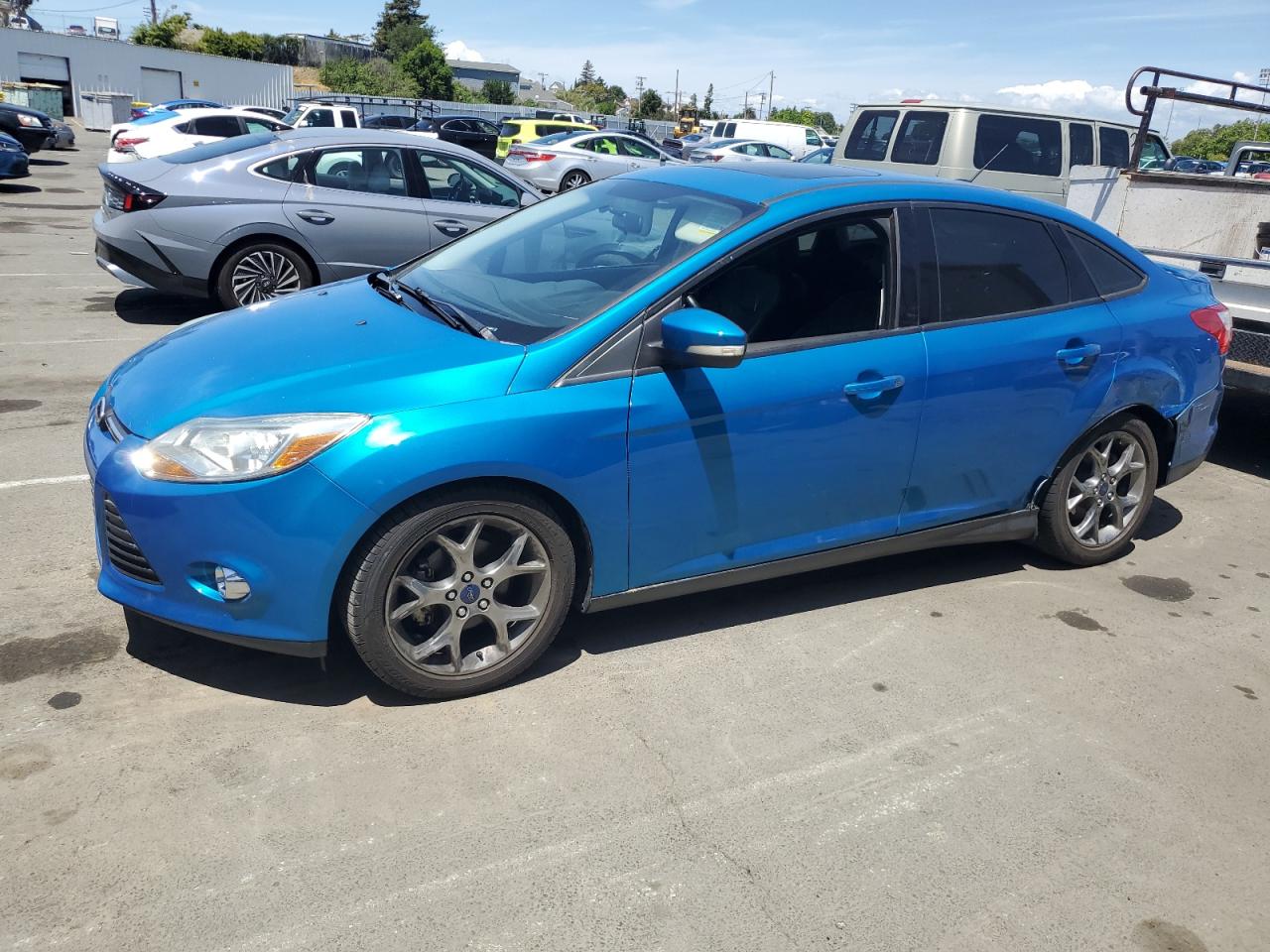 2014 Ford Focus Se за продажба в Vallejo, CA - Rear End