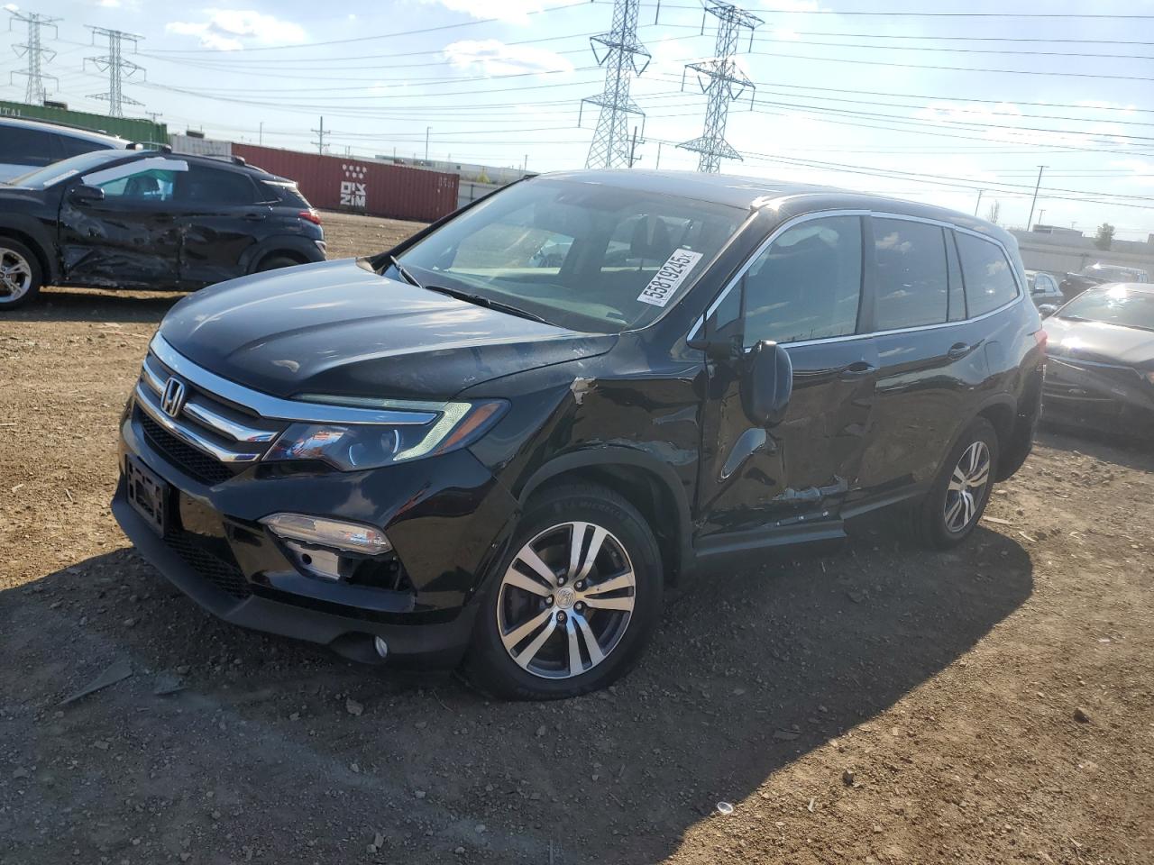 5FNYF6H59GB035197 HONDA PILOT 2016
