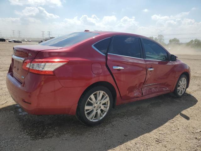  NISSAN SENTRA 2013 Красный
