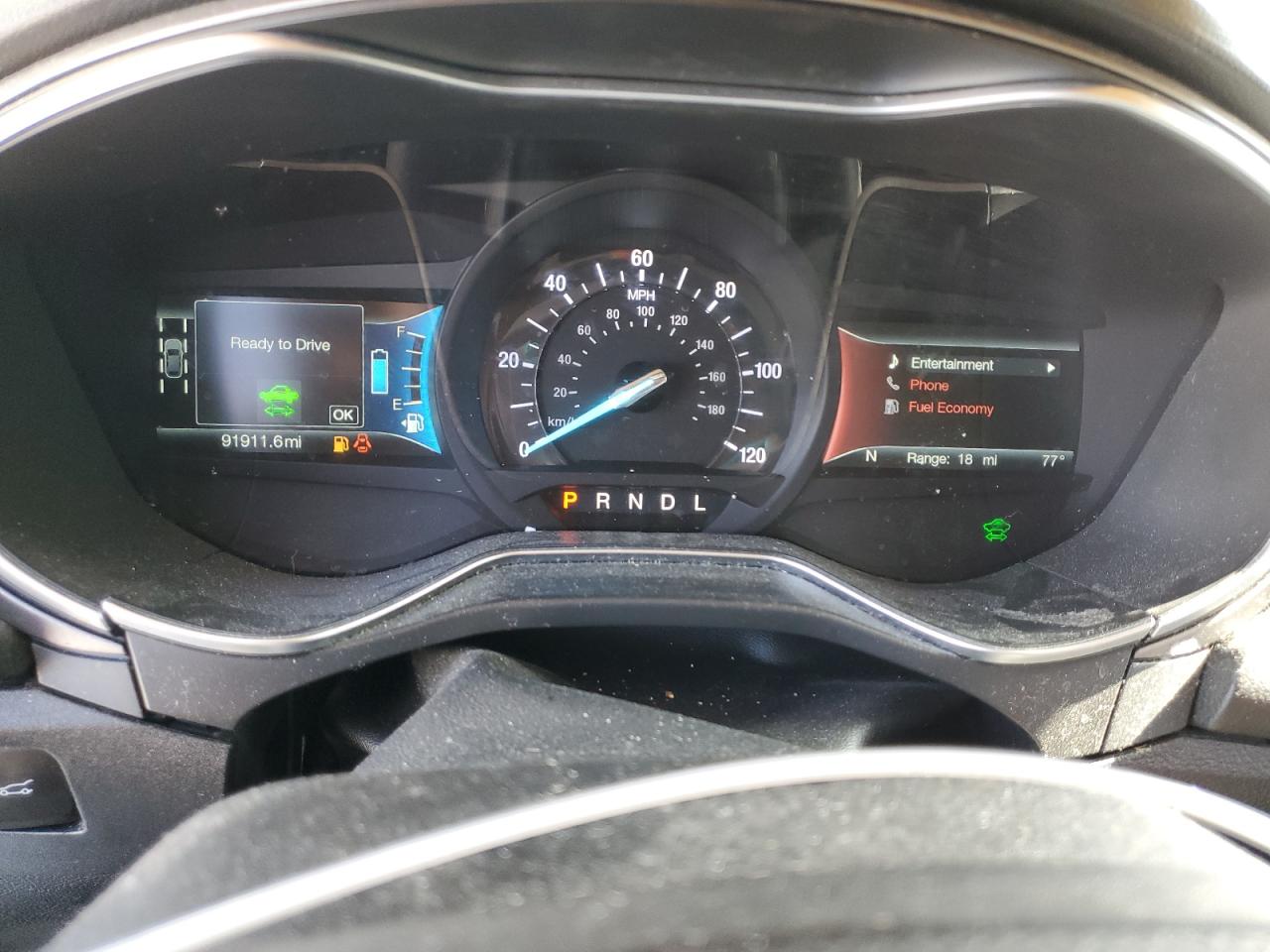 2018 Ford Fusion Se Hybrid VIN: 3FA6P0LU5JR278727 Lot: 54025495