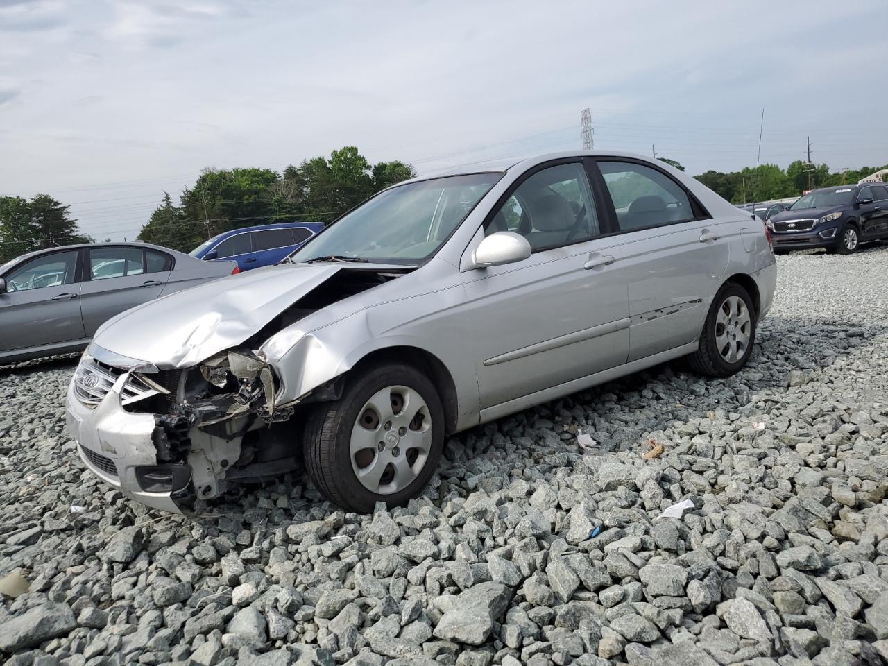 2007 Kia Spectra Ex for Sale in Mebane, NC - Front End