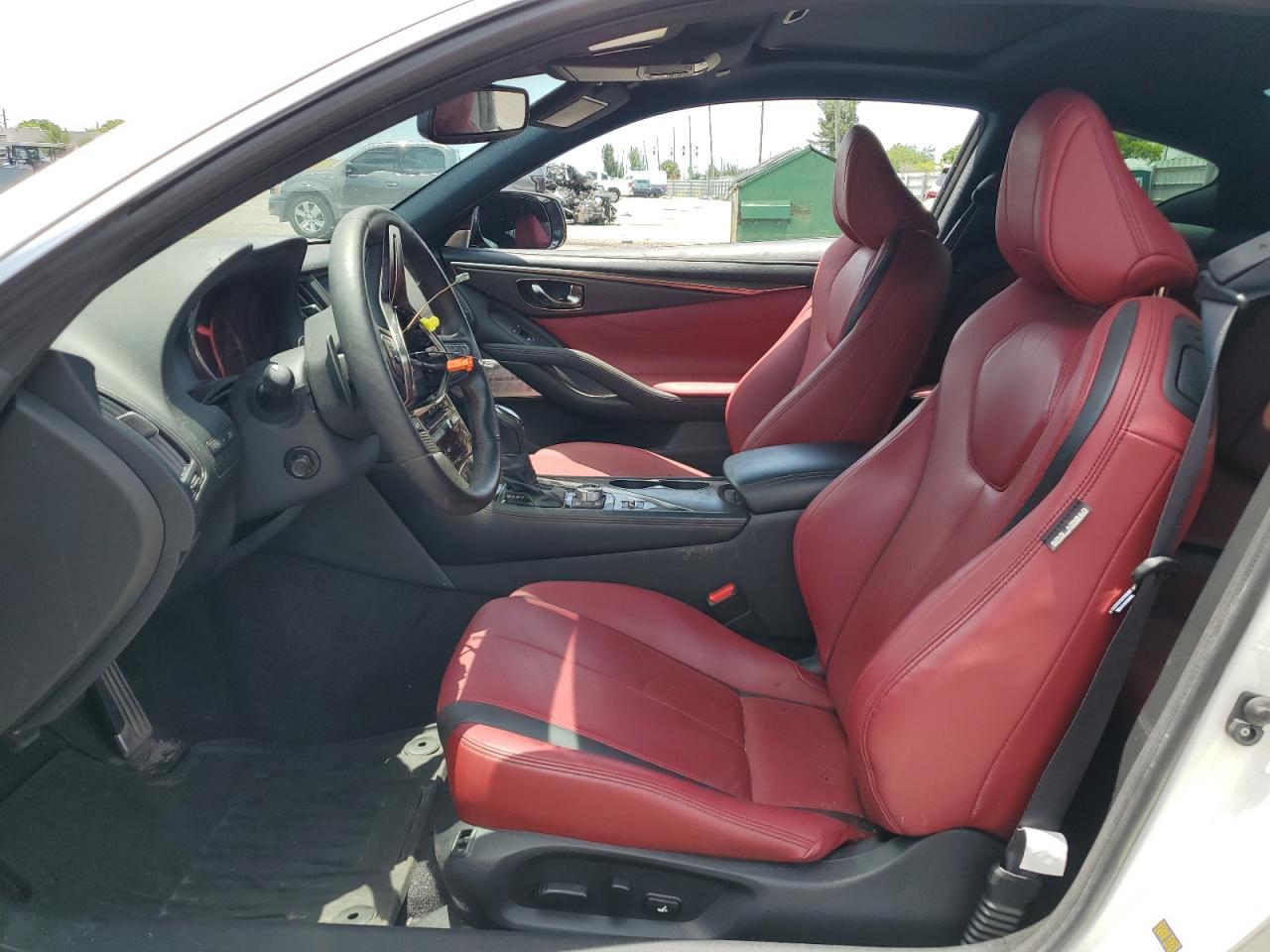 2021 Infiniti Q60 Red Sport 400 VIN: JN1FV7LL1MM560170 Lot: 58329605