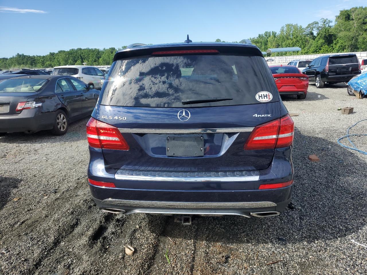 2017 Mercedes-Benz Gls 450 4Matic VIN: 4JGDF6EE6HA904783 Lot: 57311545