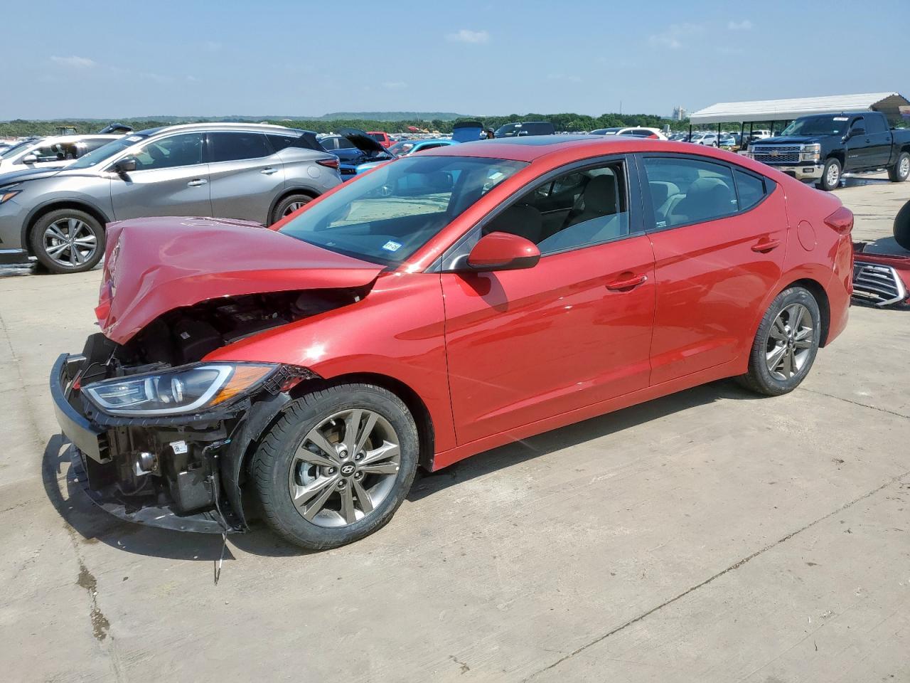 2018 Hyundai Elantra Sel   for Sale in Grand Prairie, TX - Front End