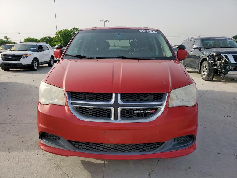 Minivans DODGE CARAVAN 2013 Czerwony