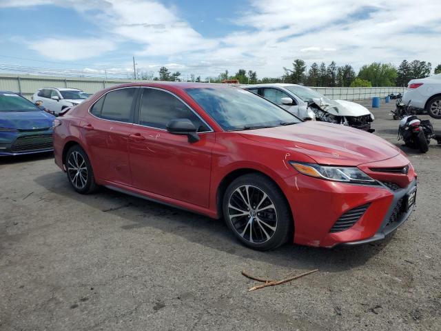  TOYOTA CAMRY 2019 Red