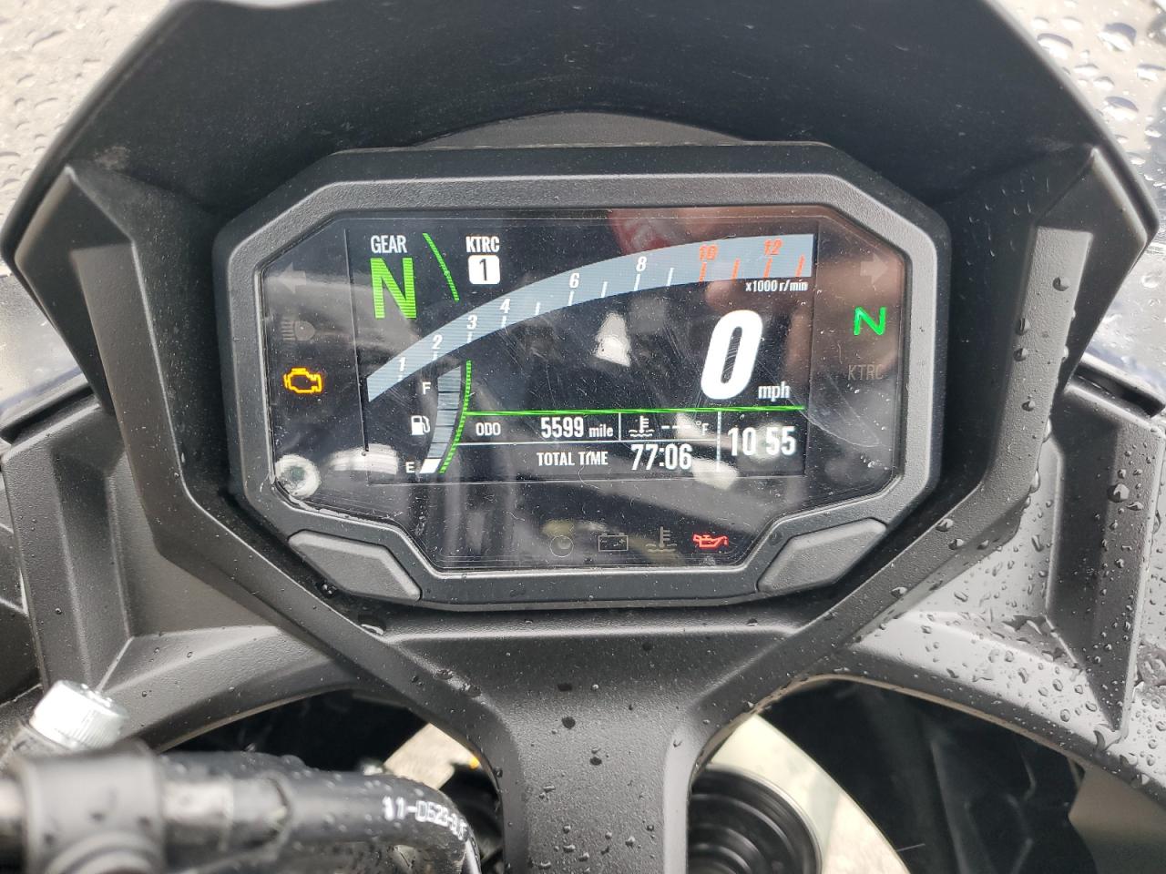 2024 Kawasaki Ex650 R VIN: ML5EXER11RDAC6390 Lot: 56518515
