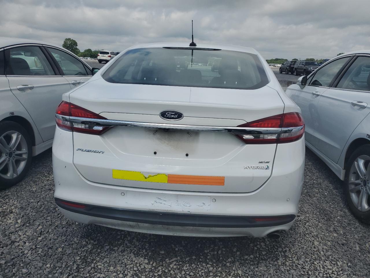 2018 Ford Fusion Se Hybrid VIN: 3FA6P0LU9JR278746 Lot: 54040425