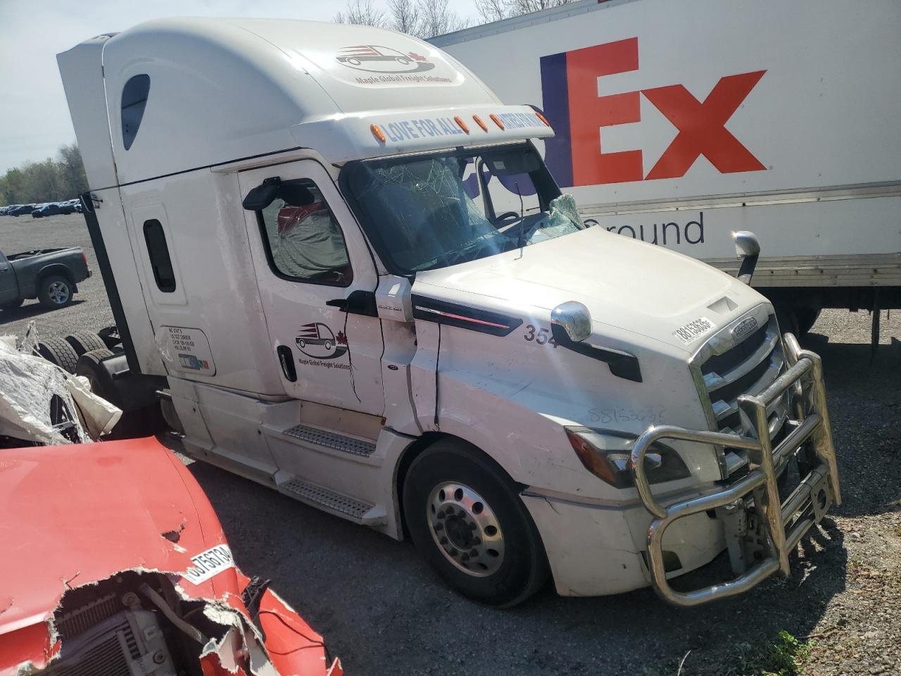 2020 Freightliner Cascadia 126 იყიდება Cookstown-ში, ON - Side