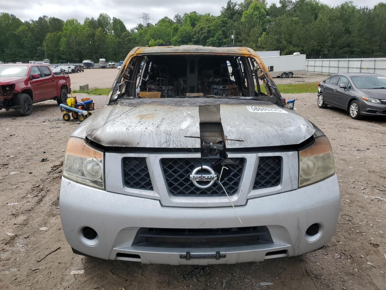 2014 Nissan Armada Sv VIN: 5N1BA0NDXEN604839 Lot: 58686225