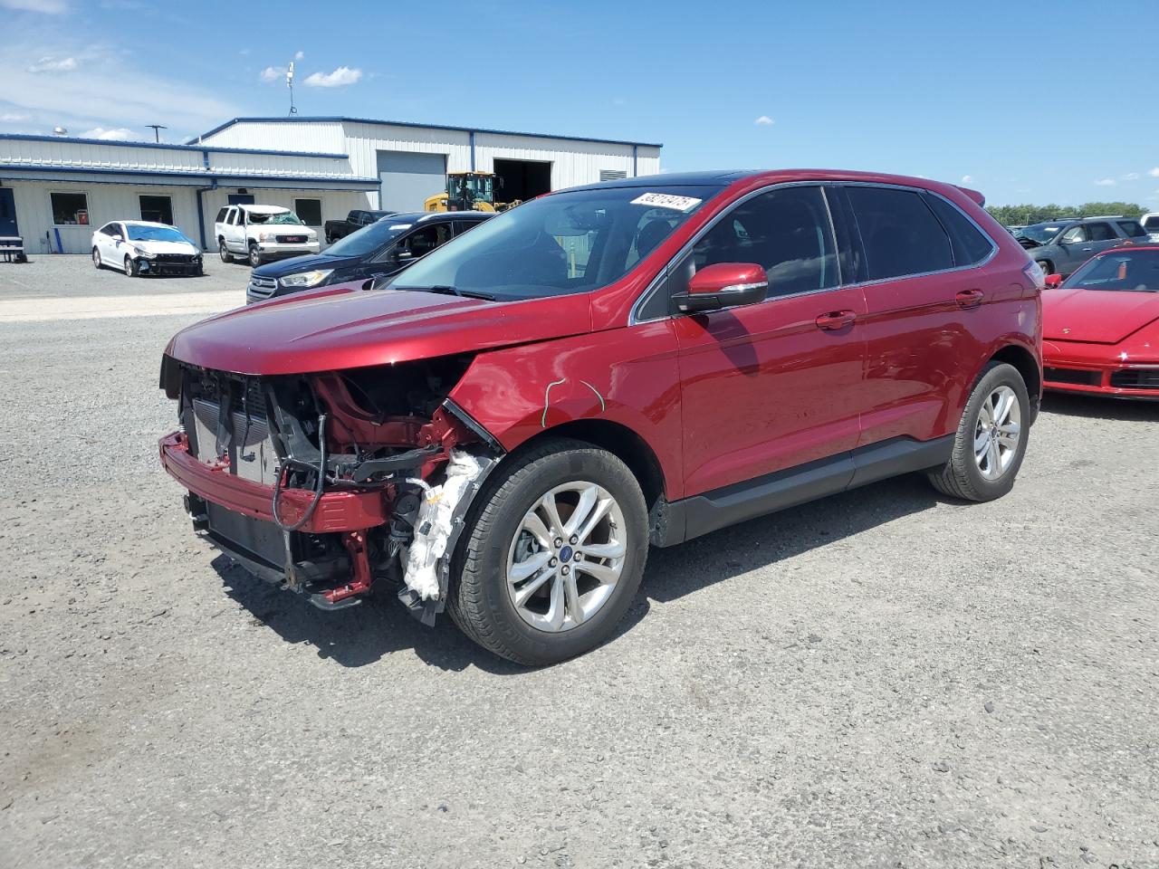 2015 Ford Edge Sel იყიდება Lumberton-ში, NC - Front End
