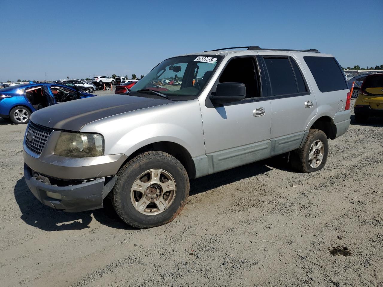 2003 Ford Expedition Xlt იყიდება Sacramento-ში, CA - Burn - Engine