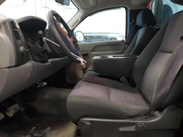  CHEVROLET SILVERADO 2012 Czerwony