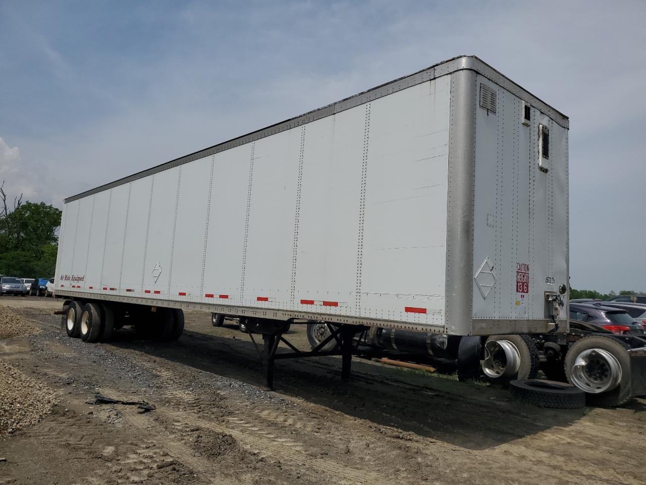 2010 Wabash Dry Van Trailer en Venta en Chambersburg, PA - Partial Repair