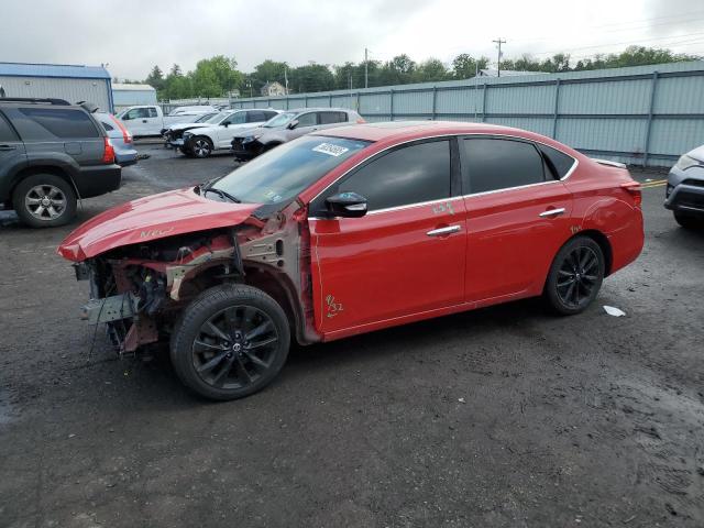  NISSAN SENTRA 2017 Red