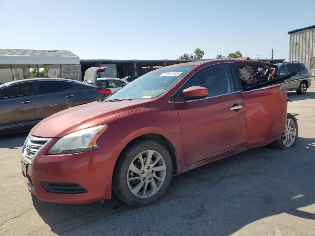  NISSAN SENTRA 2015 Красный