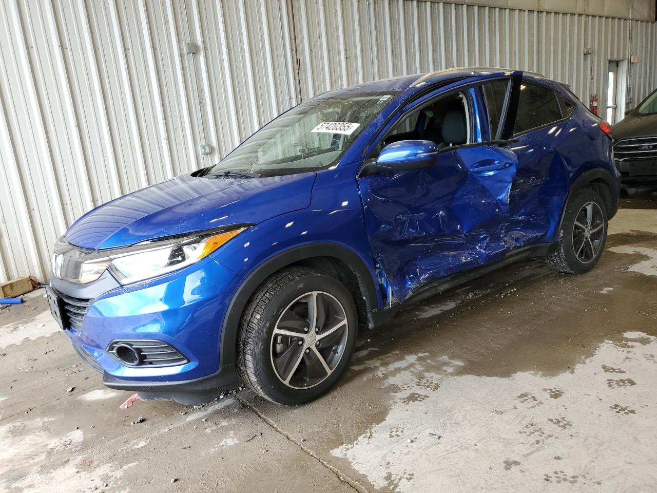 2021 Honda Hr-V Exl იყიდება Franklin-ში, WI - Side