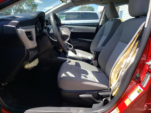  TOYOTA COROLLA 2014 Red