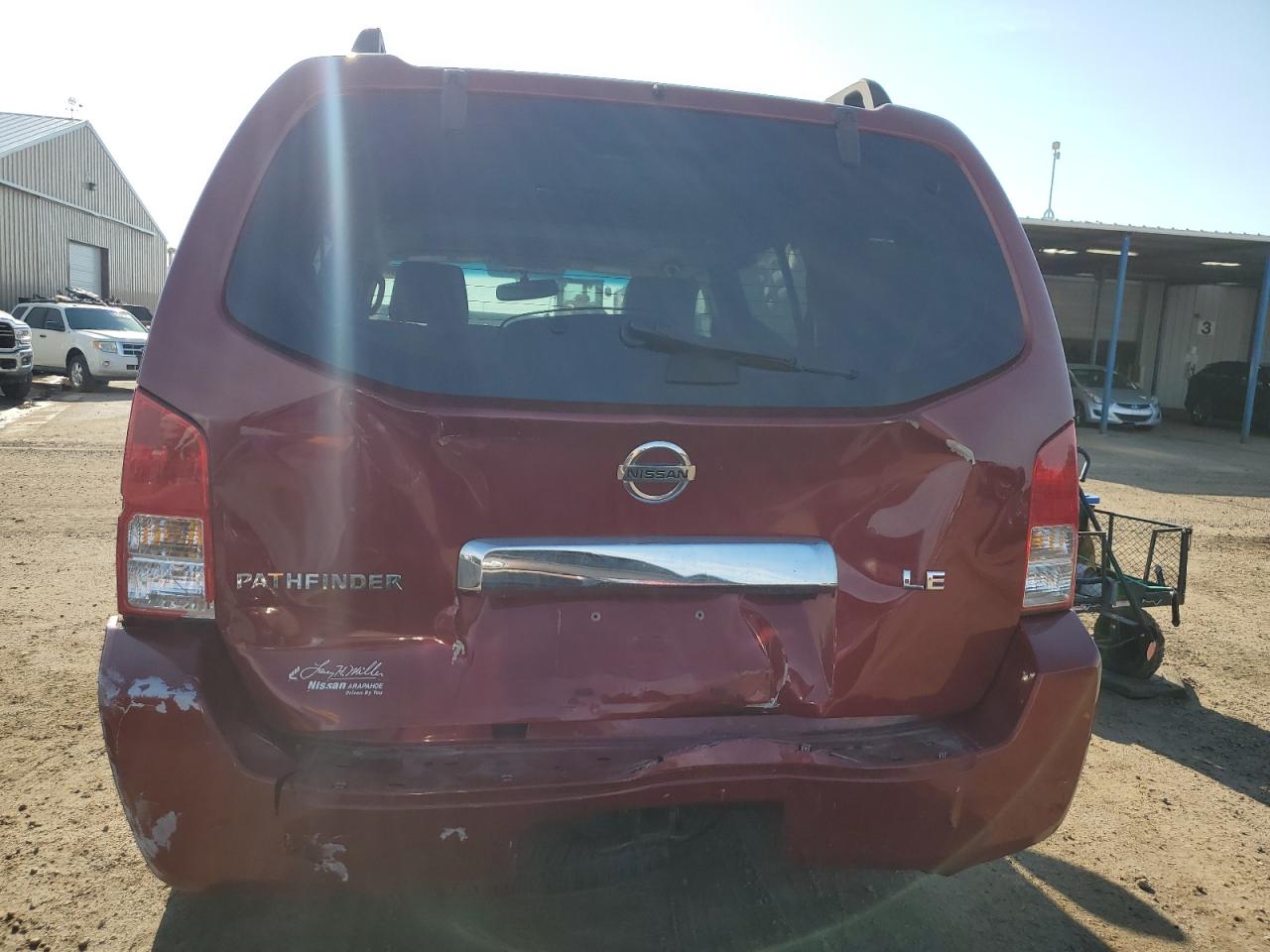 2006 Nissan Pathfinder Le VIN: 5N1AR18W96C654507 Lot: 56379285