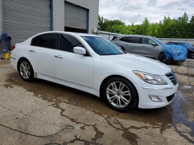 Sedans HYUNDAI GENESIS 2013 White