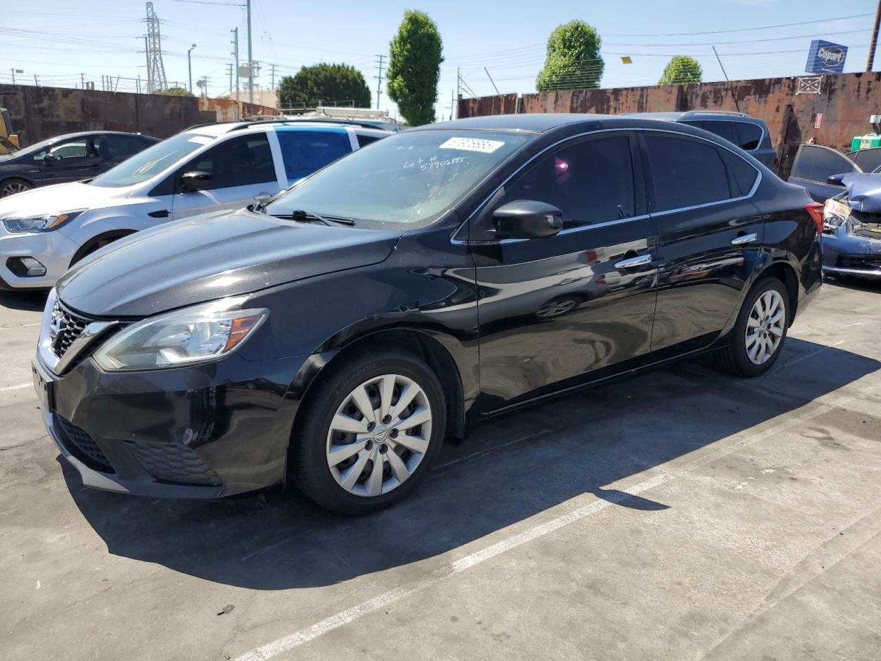 2016 Nissan Sentra S en Venta en Wilmington, CA - Minor Dent/Scratches