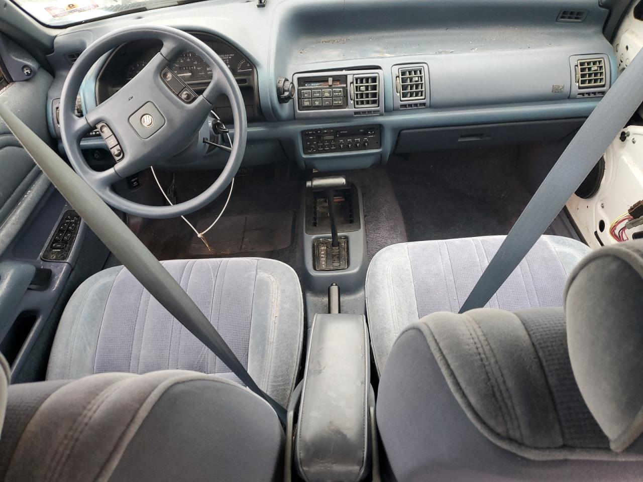 1992 Mercury Topaz Gs VIN: 2MEPM36U1NB611321 Lot: 56950595