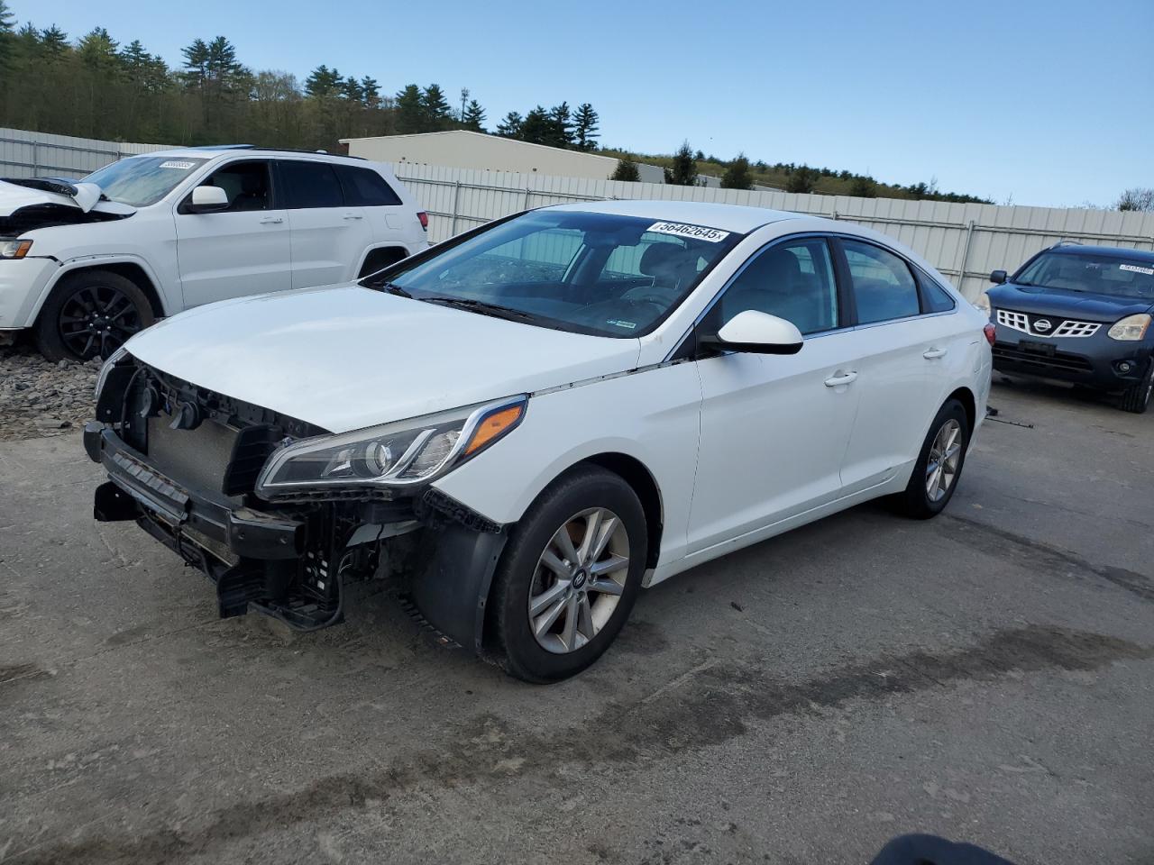 2016 Hyundai Sonata Se на продаже в Windham, ME - Minor Dent/Scratches