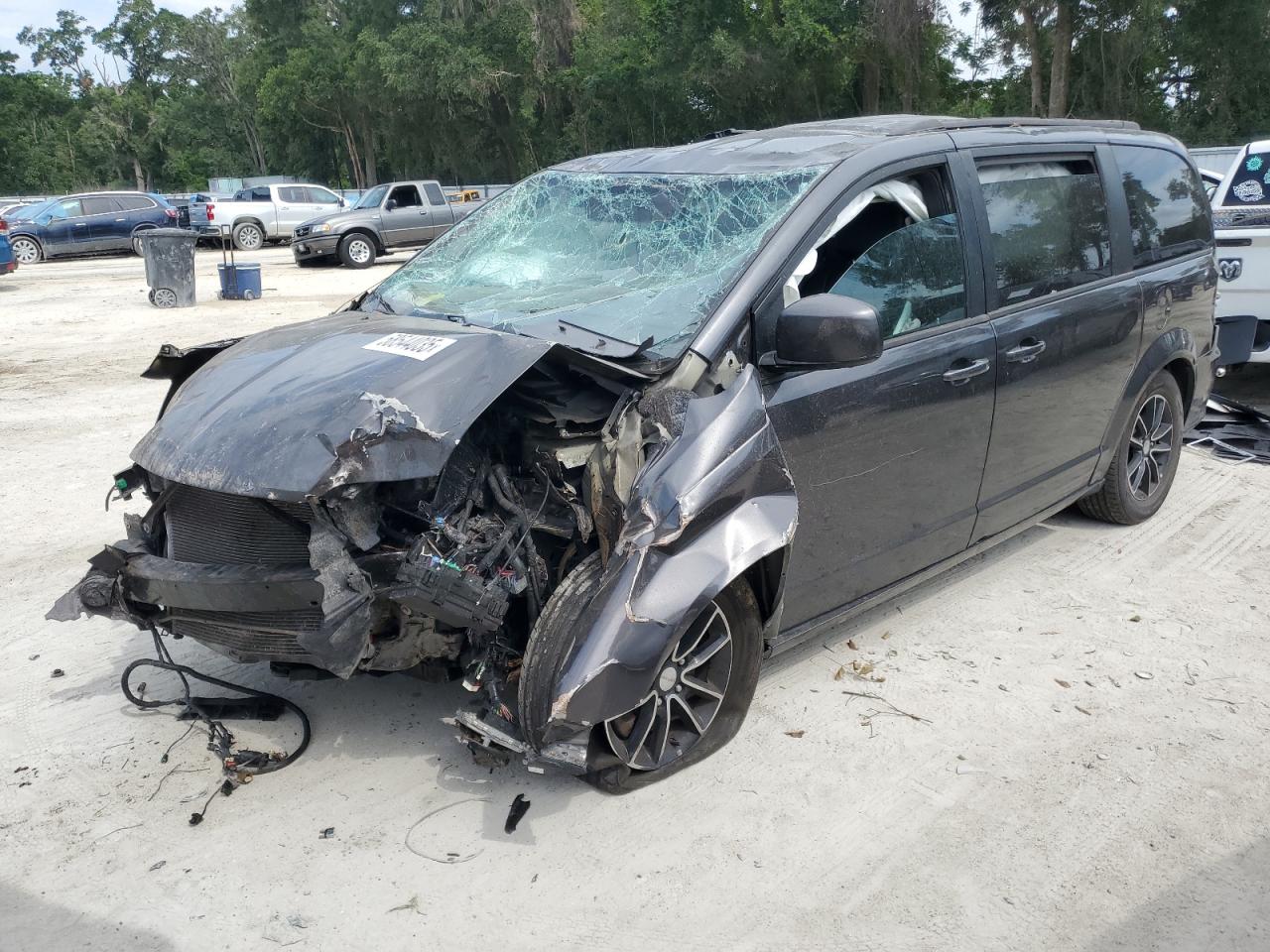 2018 Dodge Grand Caravan Gt للبيع في Ocala، FL - Rollover