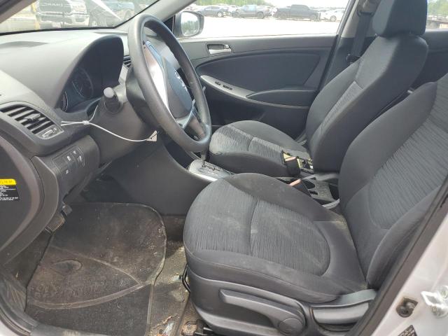 Hatchbacks HYUNDAI ACCENT 2017 Silver