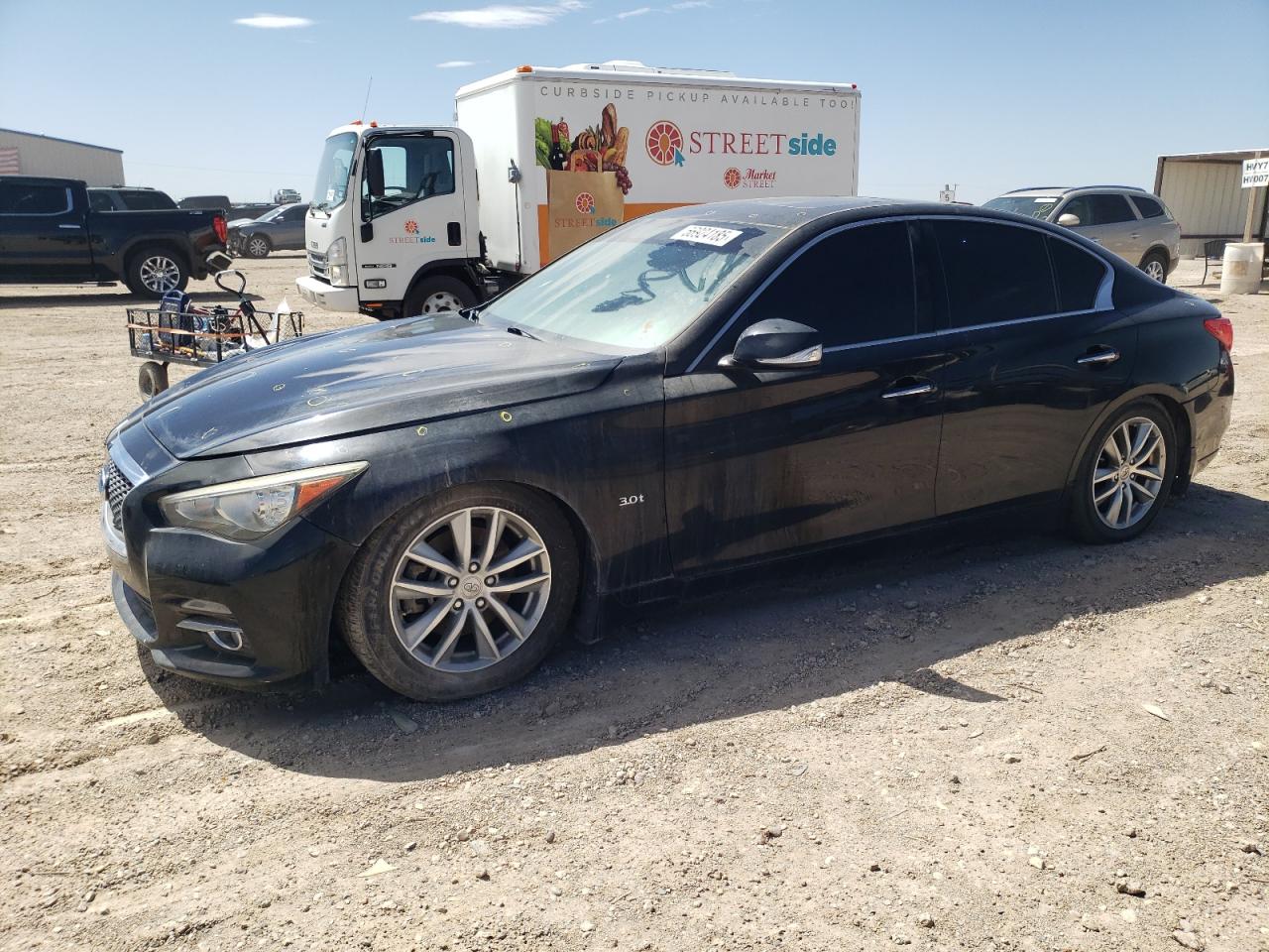 2016 Infiniti Q50 Premium იყიდება Amarillo-ში, TX - Hail