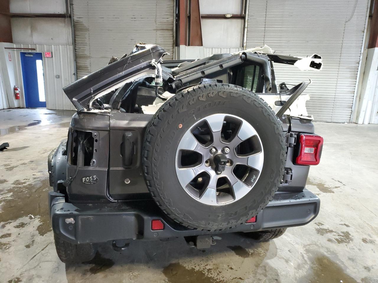 2019 Jeep Wrangler Unlimited Sahara VIN: 1C4HJXEG1KW609483 Lot: 55568175