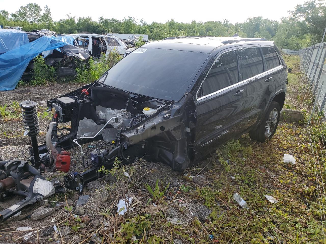 2020 Jeep Grand Cherokee Limited за продажба в Woodhaven, MI - Stripped