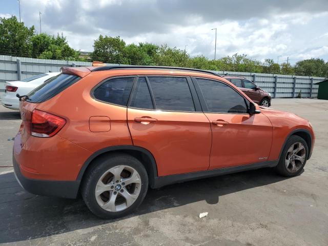 Crossovers BMW X1 2014 Pomarańczowy