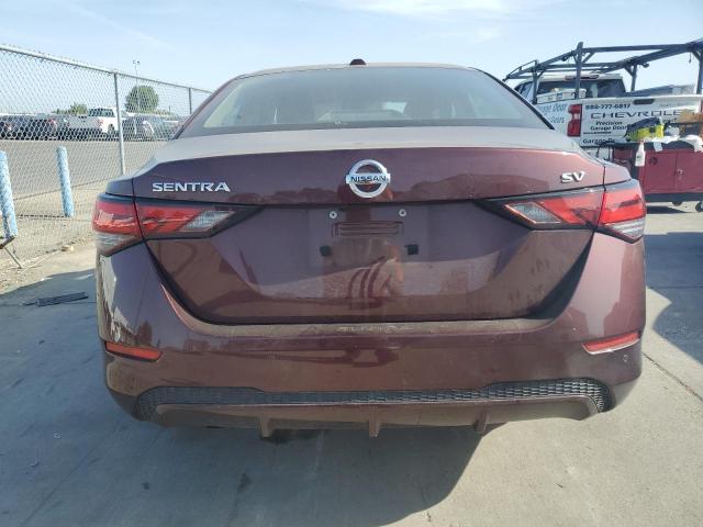  NISSAN SENTRA 2022 Бургунди